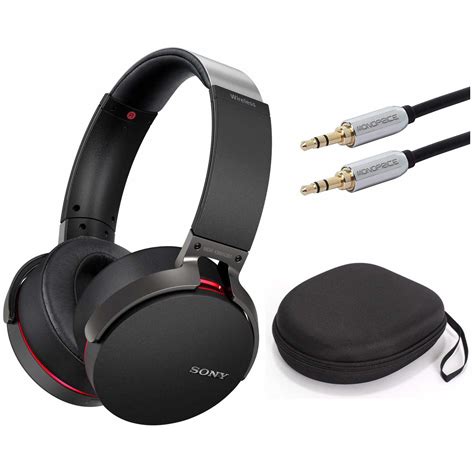 Sony Bluetooth Noise-Canceling Over-Ear Headphones, Black, MDRXB950B1B ...