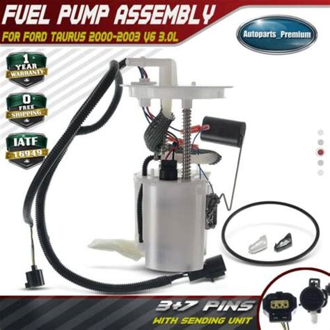 Electrical Fuel Pump Assembly For Ford Taurus V6 30l 2000 2003 E2285m