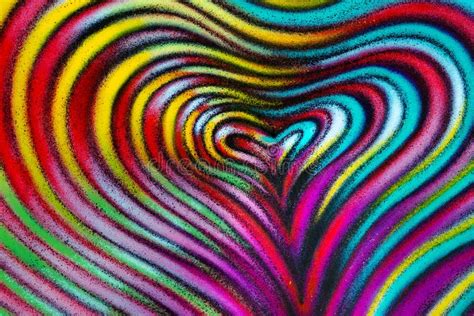Abstract Heart Painting Stock Illustration Illustration Of Paper
