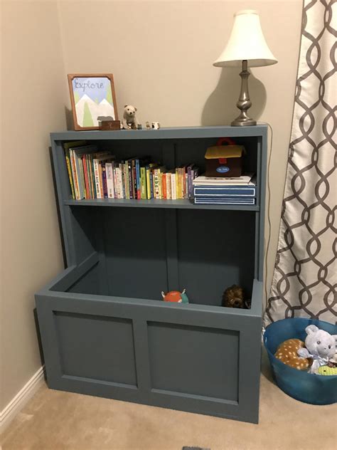20 Toy Box With Shelves