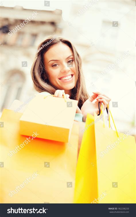 Shopping Tourism Concept Beautiful Woman Shopping Stock Photo Edit Now