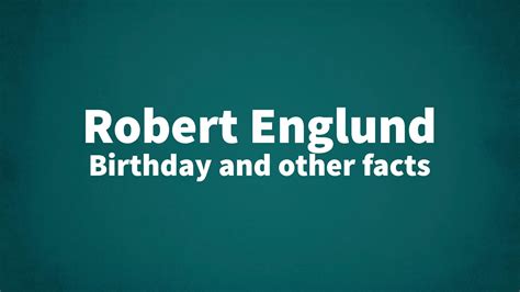 Robert Englund Birthday And Other Facts