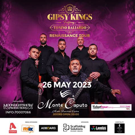 Gipsy Kings Renaissance Tour 2023 Cyprus Moonlight Show Productions Cyprus