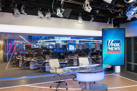 Fox News Channel Debuts New Newsroomstudio The Channel Has Finally