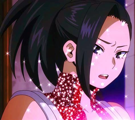 Momo Yaoyorozu Glitter Icon My Hero Academia Fotos Bonitas Diseño De Personajes My Hero