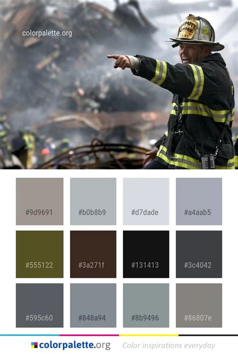 Firefighter Color Palette