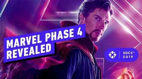 Marvels Phase 4 Panel Blew Our Minds Comic Con 2019 Youtube