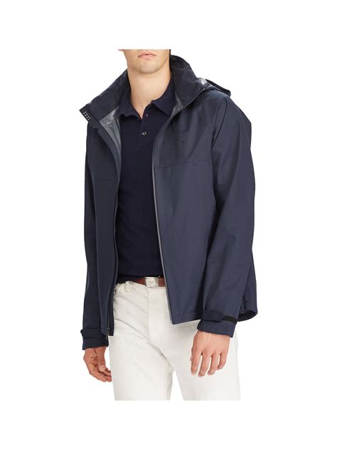Polo Ralph Lauren Repel Waterproof Hooded Jacket At John Lewis And Partners