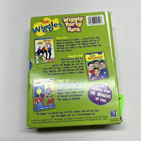 The Wiggles Wiggly Party Pack Dance Party Hoop Dee Doo Wiggle Time