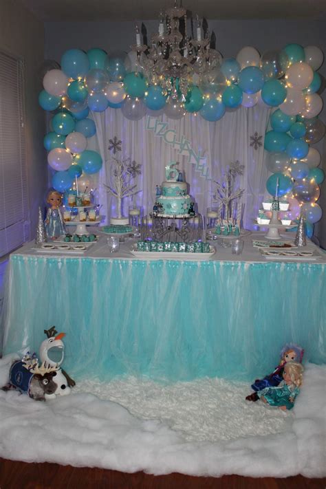 Frozen Disney Birthday Party Ideas Photo 2 Of 5 Catch My Party
