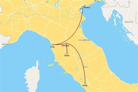 How To Spend One Week In Italy The Perfect Itinerary With Map Touropia