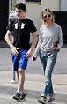 Calista Flockhart steps out to run errands in LA with son Liam | Daily ...