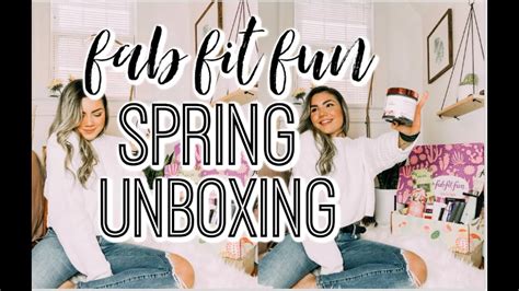 Fabfitfun Spring 2019 Unboxing Spring Must Haves Youtube