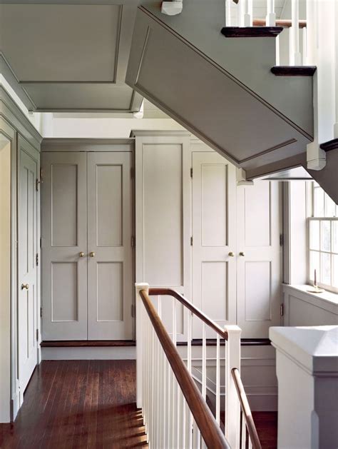 Spare And Classic American Style In This Stair Hall By Donald Lococo