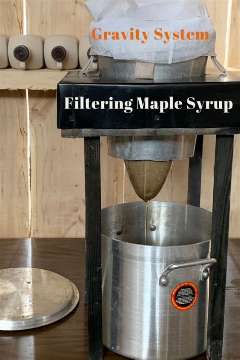 Filtering Maple Syrup Diy Maple Syrup Homemade Maple Syrup Maple