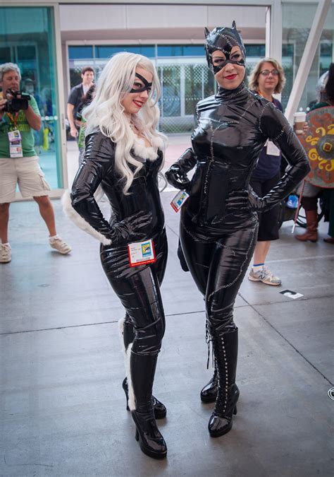 Black Cat And Catwoman Uncleshoggoth Flickr