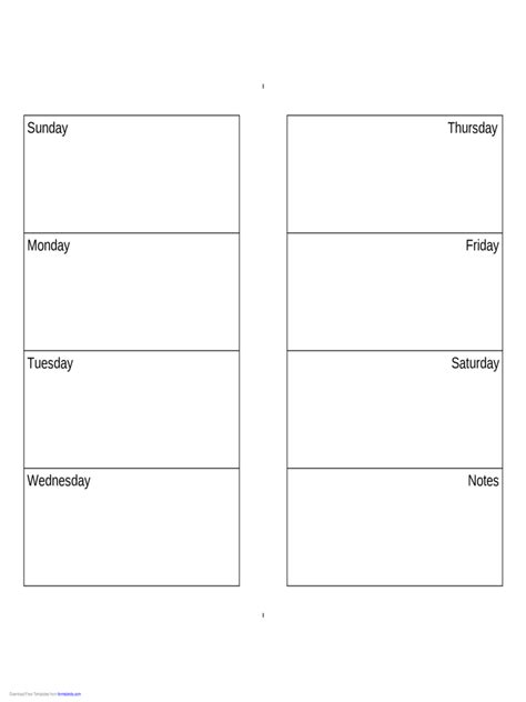 Sunday Thru Saturday Calendar Calendar Printables Free Blank