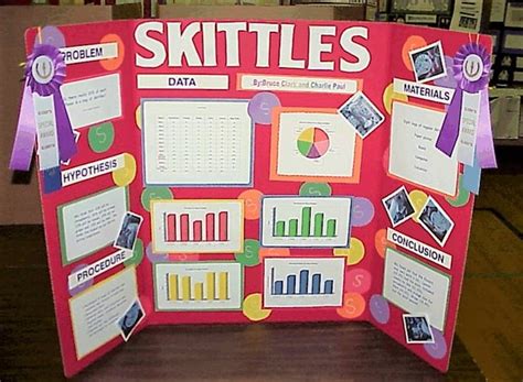 Skittles Science Fair Project Instructions Owlcation