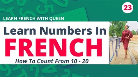 Learn Numbers In French How To Count From 10 20 Youtube