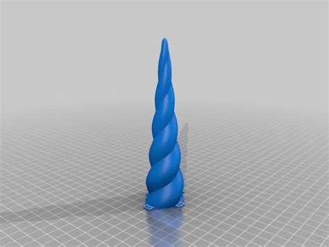 3d Printed Unicorn Horn By Adafruit Thingiverse 3d Printing Diy 3d