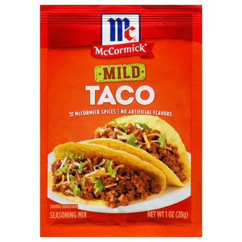 Save On Mccormick Taco Seasoning Mix Packet Mild Order Online Delivery Martins