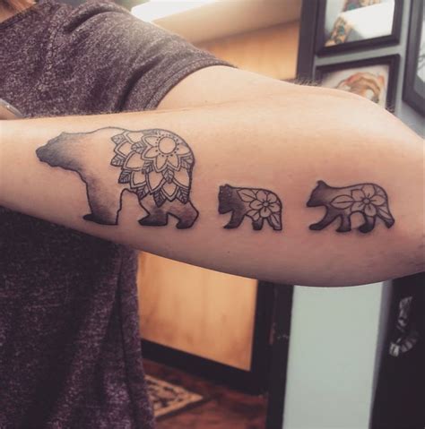 Mama Bear Tattoo Bear Tattoo Designs Bear Tattoos Mama Bear Tattoos