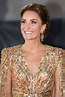 Kate Middleton Wore a Gold Gown to the 2021 James Bond Premiere. See ...
