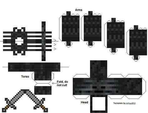 Minecraft En Papel Papercraft Taringa Minecraft Templates