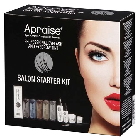 Apraise Professional Eyelash And Eyebrow Tint Salon Starter Kit 555591