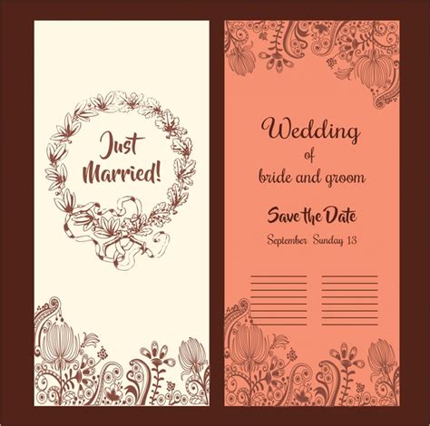 ✓ free for commercial use ✓ high quality images. Wedding card background designs free vector download ...