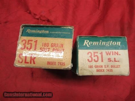 2boxes 100 Rds Remington 351 Factory Ammo