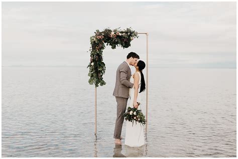 Draper is open, but the salt lake location is closed today due to weather and power. Bonneville Salt Flats, Modern Styled Elopement | Nicole ...