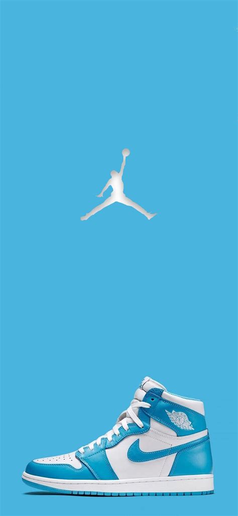 Blue Jordan 1 Wallpaper