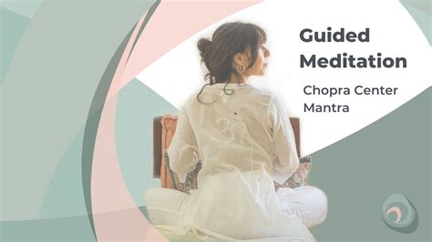 Guided Meditation Chopra So Hum Mantra Meditation Youtube