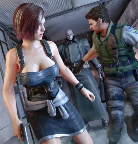 Jill Chris 12 By 3smjill On Deviantart Resident Evil Girl Resident