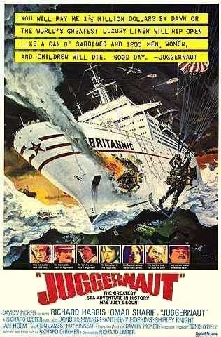 Juggernaut, a 1974 british suspense drama starring richard harris, omar sharif, and anthony hopkins, is a thrilling story about a cruise ship, the britannic, stuck in dreadful weather conditions in the middle of the atlantic. L'enigma Juggernaut - Viquipèdia, l'enciclopèdia lliure