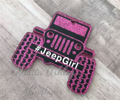 Perfect For Those Jeep Driving Ladies Customize With Your Name Monogram Hashtag Anything