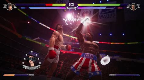 Rocky Balboa Vs Apollo Creed Big Rumble Boxing Creed Champions Youtube
