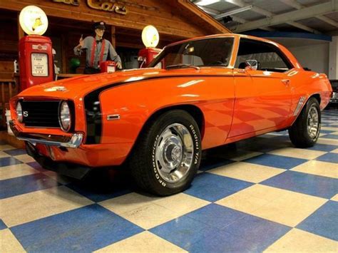 1969 Chevrolet Camaro 454 Cui Hugger Orange Black For Sale