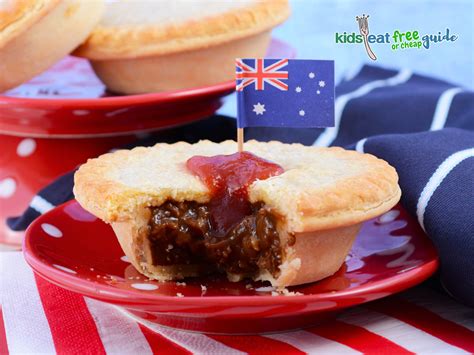 Gourmet Australian Meat Pie Kids Eat Free Guide