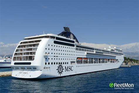 Vessel Msc Lirica Cruise Liner Imo 9246102 Mmsi 356042000