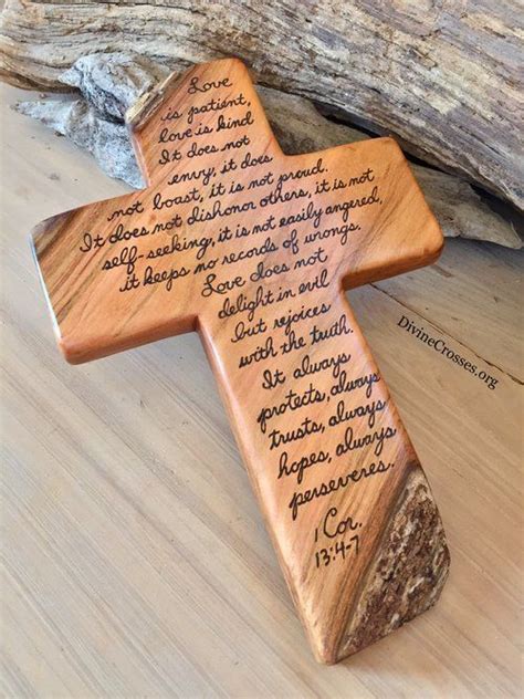 Scripture Crosses — Divinecrosses Wood Crosses Diy Wooden Cross