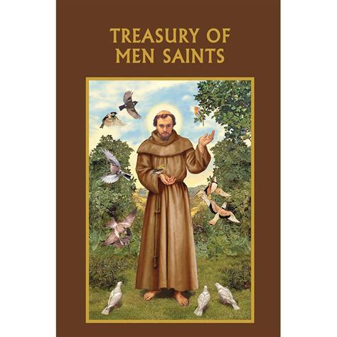 Aquinas Press Prayer Book Treasury Of Men Saints 12pk Missals