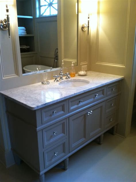 Don't worry the sanding part is really not bad and will take you only a few tutorial on how to painting oak bathroom cabinets. Custom Cabinet Furniture Bath Vanity, inset doors and ...