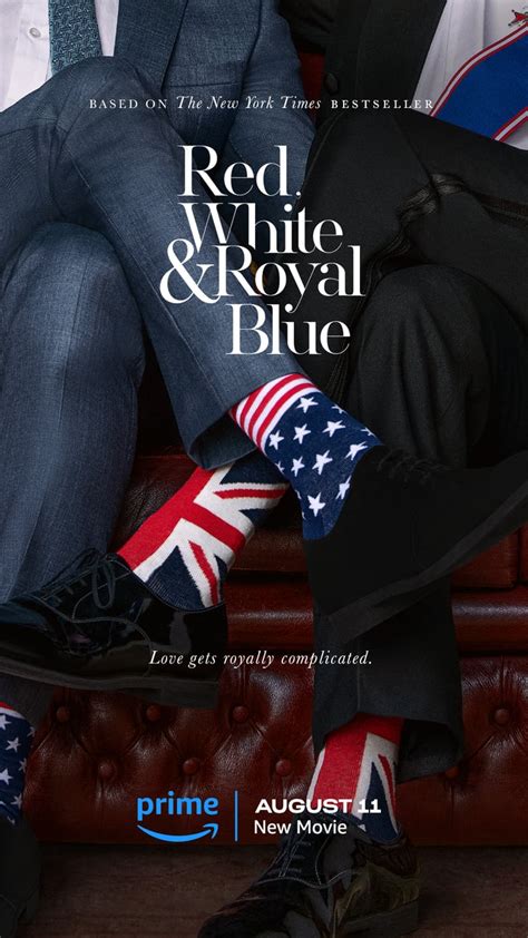 Red White And Royal Blue Poster 1 Red White And Royal Blue Movie