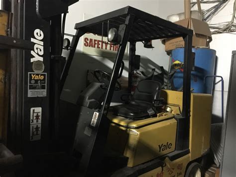 yale forklift  ib capacity  hrs