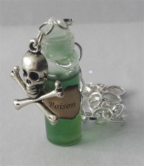 Poison Bottle Charm By Buttonsnlacee On Etsy