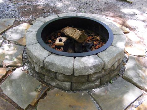 Diameter allows for plenty of firewood to get your party started. DIY Fire Pit