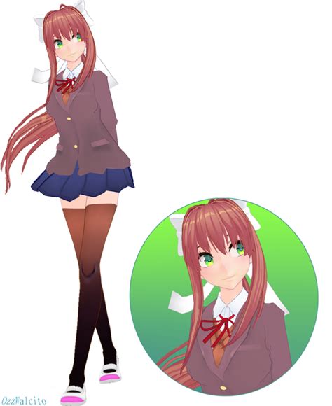 Ddlcmmd Monika By Ozzwalcito