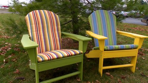 Be it a classic outdoor wicker chair, a teak bench or cute cushion chairs, find just the furniture for your outdoor needs. How to Make an Adirondack Chair Cushion - YouTube